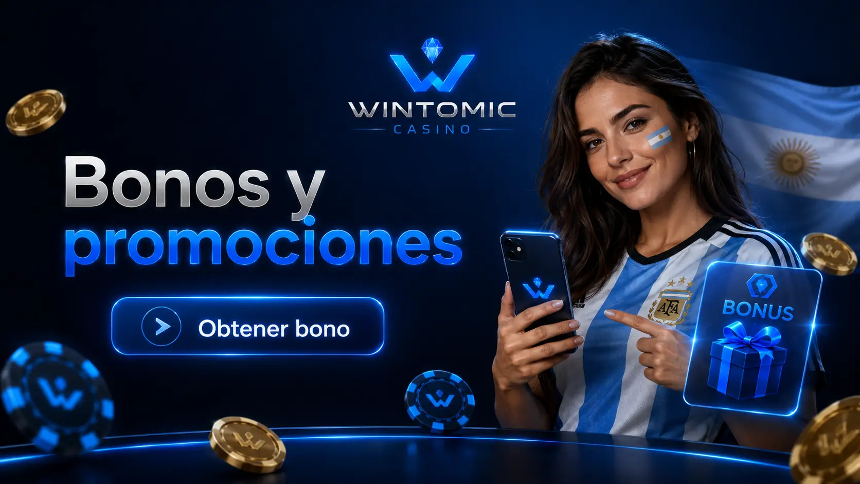 Bonos y promociones disponibles en Wintomic Casino